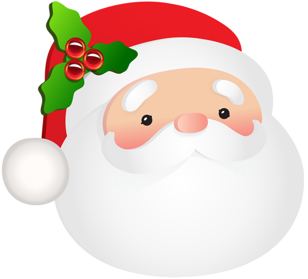 This png image - Santa Claus Head PNG Clip Art Image, is available for free download