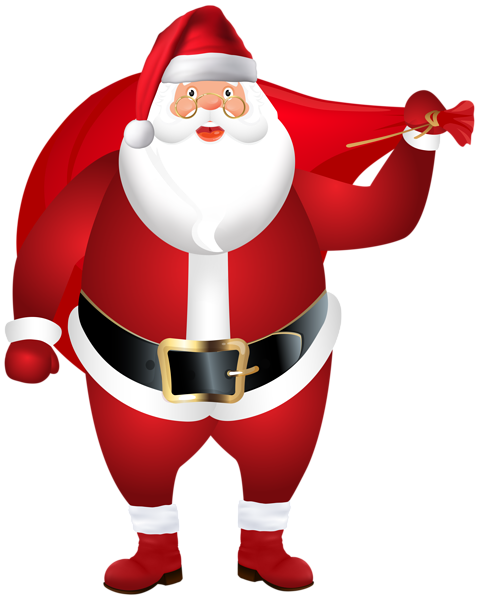 This png image - Santa Claus with Sack PNG Transparent Clipart , is available for free download