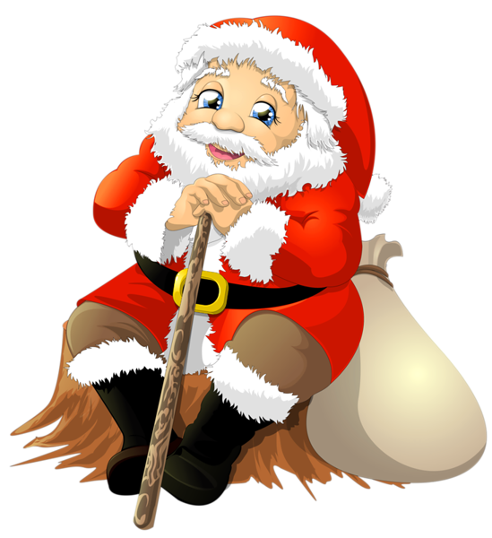 This png image - Santa with Bag PNG Clipart, is available for free download