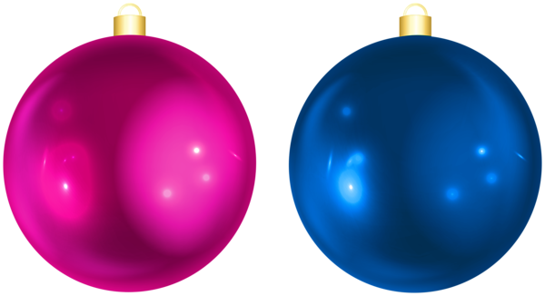 This png image - Shining Christmas Balls PNG Clipart, is available for free download