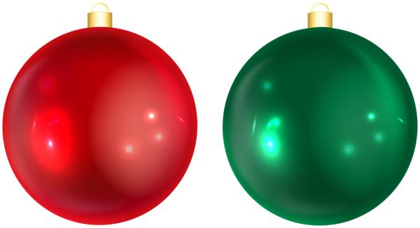 This png image - Shining Christmas Balls Transparent PNG Clipart, is available for free download