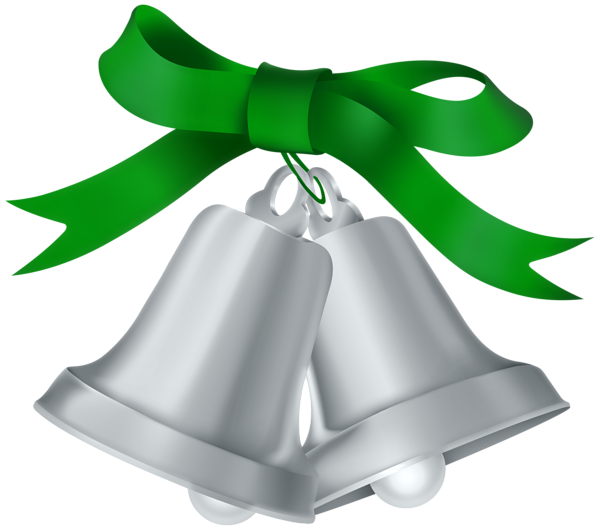 Silver Bells PNG Transparent Clipart | Gallery Yopriceville - High