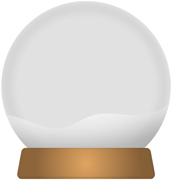 This png image - Snowglobe Empty Template Brown PNG Clipart, is available for free download
