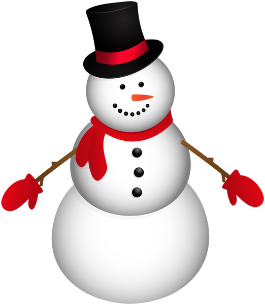 This png image - Snowman with Red Scarf PNG Clip Art Image, is available for free download