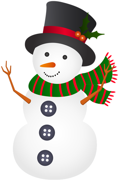 This png image - Snowman with Top Hat PNG Clipart, is available for free download