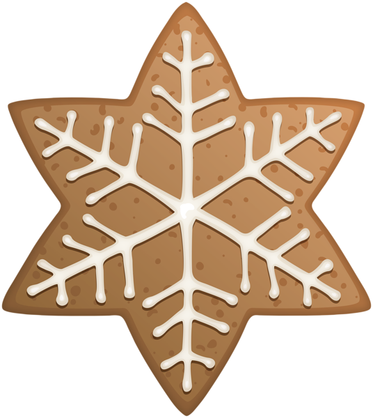 This png image - Star Gingerbread Cookie PNG Clip Art, is available for free download