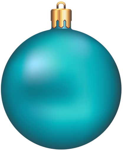 This png image - Transparent Blue Christmas Ball PNG Ornament Clipart, is available for free download