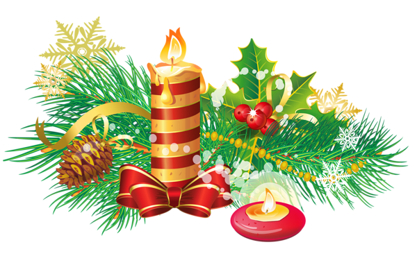 This png image - Transparent Christmas Candle PNG Clipart, is available for free download