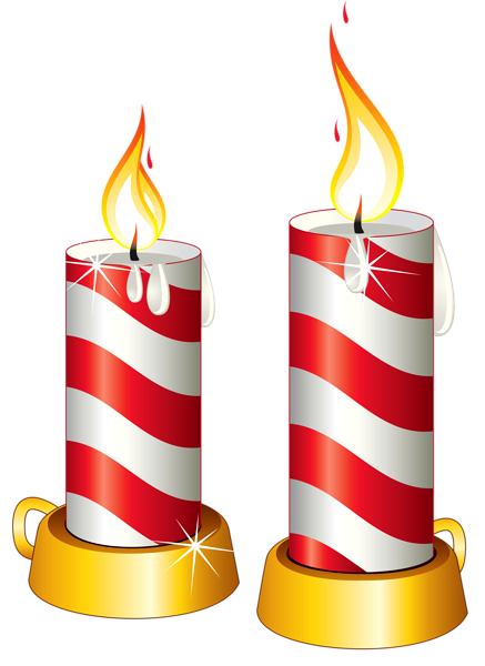 This png image - Transparent Christmas Candles PNG Clipart, is available for free download