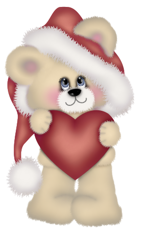 Transparent Christmas Cute Bear Clipart | Gallery Yopriceville - High-Quality Free Images and