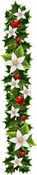 This png image - Transparent Christmas Garland Clipart, is available for free download