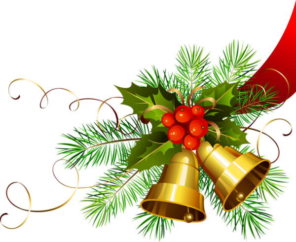 This png image - Transparent Christmas Gold Bells, is available for free download