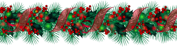 This png image - Transparent Christmas Large Garland PNG Clipart, is available for free download