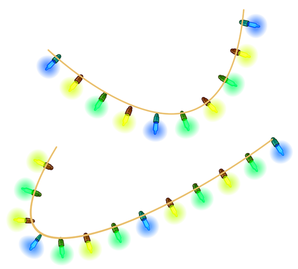 This png image - Transparent Christmas Lights PNG Clipart Picture, is available for free download