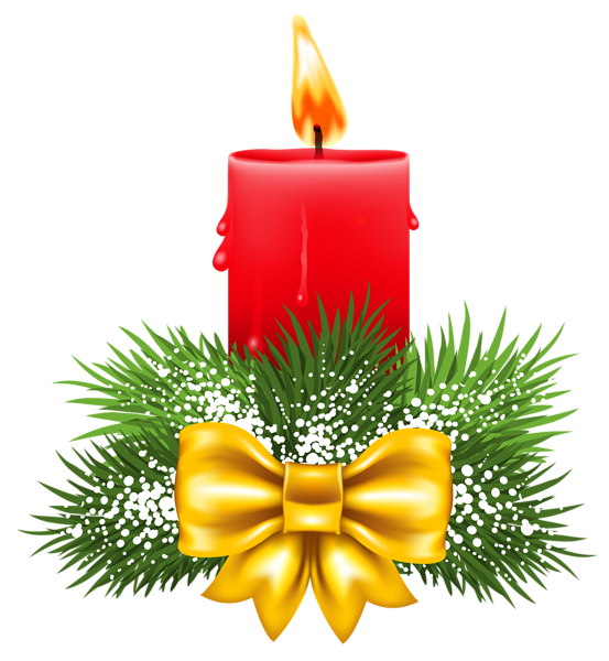 Transparent Christmas Red Candle PNG Clipart | Gallery Yopriceville ...