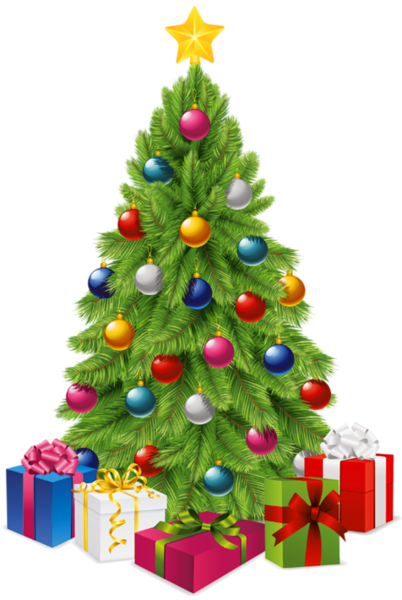 This png image - Transparent Christmas Tree with Gift Boxes PNG Picture, is available for free download