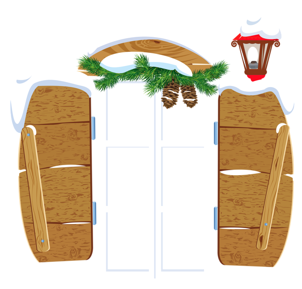 This png image - Transparent Christmas Window PNG Clipart, is available for free download