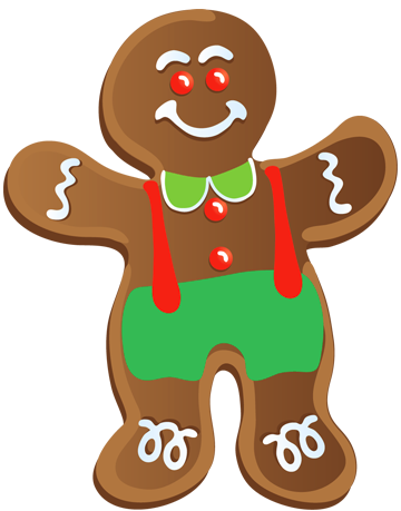 This png image - Transparent Gingerbread Man Ornament Clipart, is available for free download