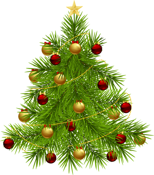 This png image - Transparent PNG Christmas Tree with Ornaments, is available for free download