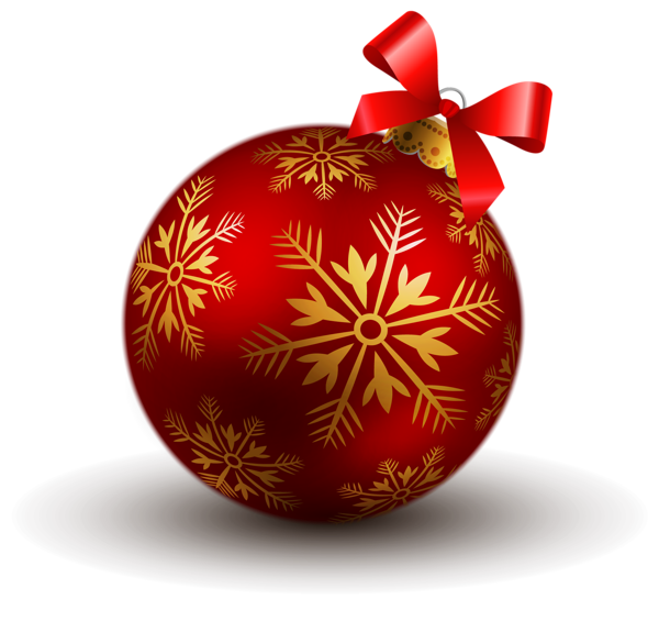 This png image - Transparent Red Christmas Ball PNG Clipart, is available for free download