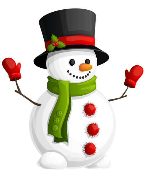 This png image - Transparent Snowman with Green Scarf Clipart, is available for free download
