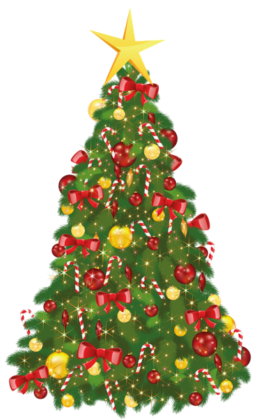 This png image - Transparent Xmas Tree with Star, is available for free download