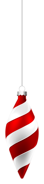 This png image - White and Red Christmas Ornament PNG Clipart Image, is available for free download