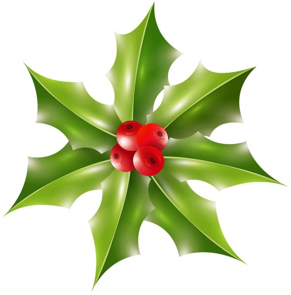 This png image - Xmas Holly PNG Clip Art Image, is available for free download