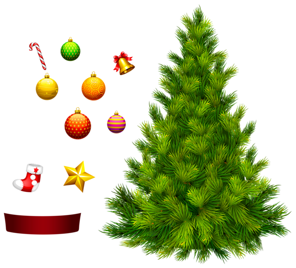 This png image - Xmas Tree for Decoration PNG Clipart, is available for free download