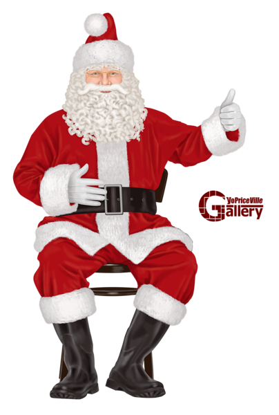 This png image - Santa Claus on Chair Painting PNG Clipart, is available for free download