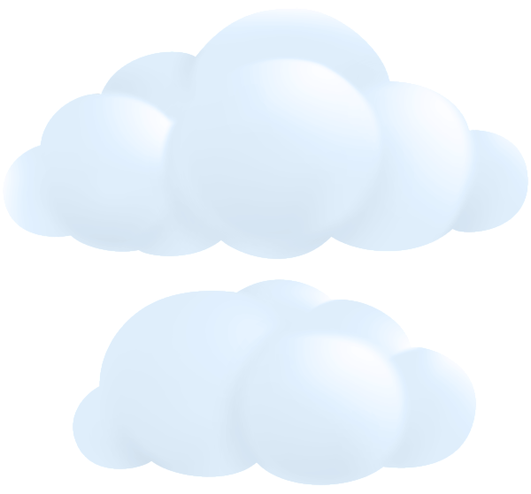 Cartoon Clouds Clipart | Gallery Yopriceville - High-Quality Free ...