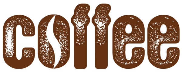 This png image - Coffee Deco Text PNG Vector Clipart, is available for free download
