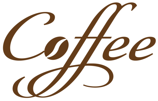 This png image - Coffee Decorative Text PNG Vector Clipart, is available for free download