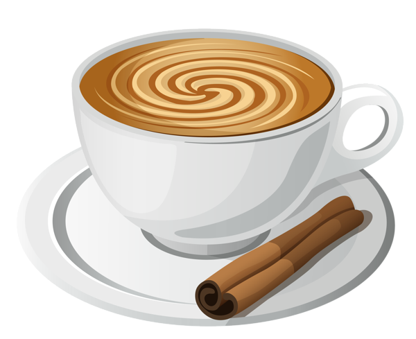 This png image - Coffee with Cinnamon PNG Clipart, is available for free download