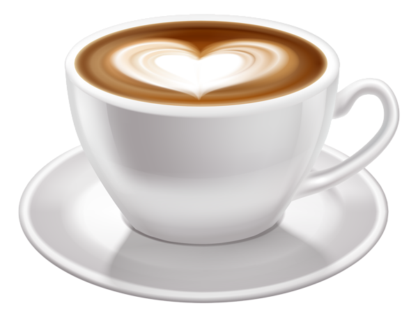 This png image - Coffee with Cream Heart PNG Clipart, is available for free download