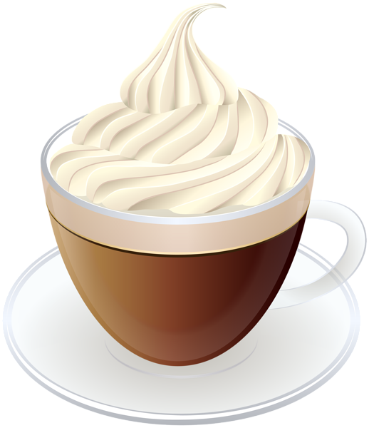 This png image - Coffee with Cream Transparent PNG Clip Art Image, is available for free download