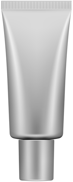 This png image - Cream Tube PNG Clip Art Image, is available for free download
