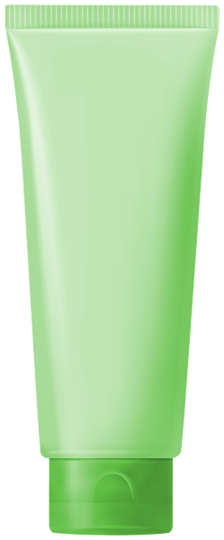 This png image - Green Cream Tube PNG Clipart, is available for free download
