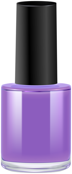 This png image - Nail Polish Purple PNG Clipart, is available for free download