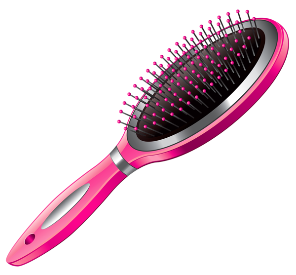This png image - Pink Hairbrush PNG Clipart Picture, is available for free download