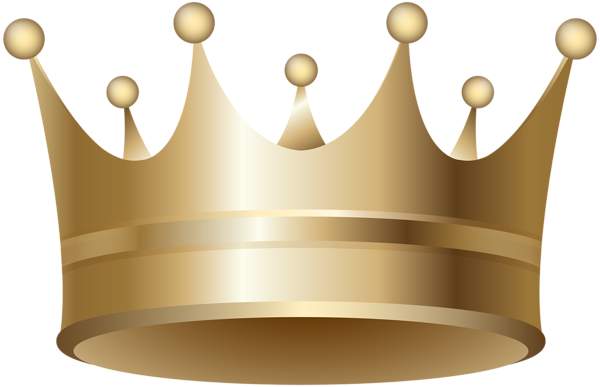 This png image - Crown Transparent Clip Art Image, is available for free download
