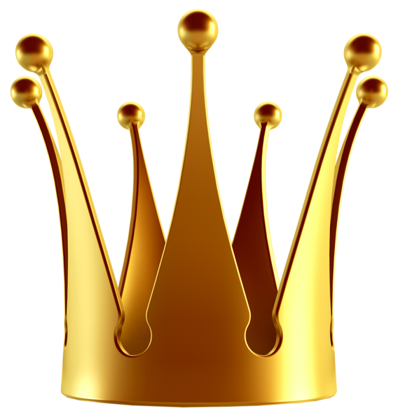 This png image - Gold Crown PNG Clipart Picture, is available for free download