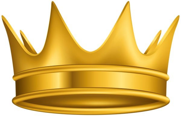 This png image - Gold Crown PNG Large Clipart, is available for free download