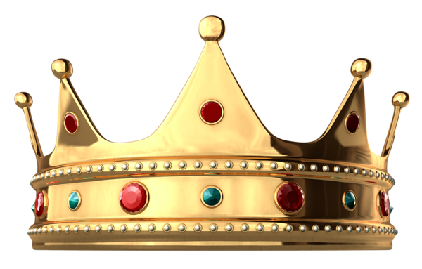 This png image - Gold Crown with Diamonds PNG Clipart, is available for free download