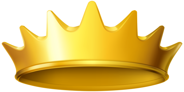 This png image - Golden Crown Clipart PNG Image, is available for free download