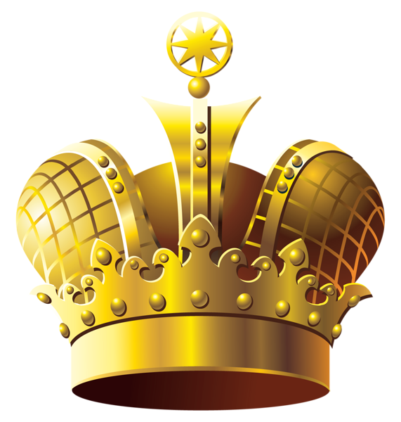 This png image - Golden Crown PNG Clipart, is available for free download