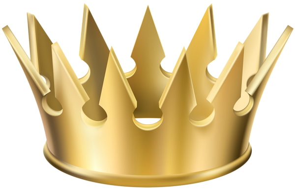 This png image - Golden Crown Transparent PNG Clip Art Image, is available for free download