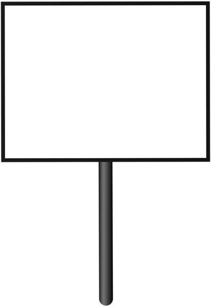 This png image - Blank Sign Board Transparent Image, is available for free download