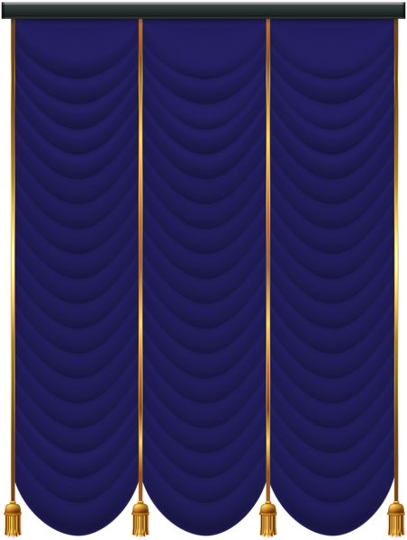 Blue Curtain Transparent Clip Art Gallery Yopriceville