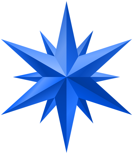 This png image - Blue Star PNG Clip Art, is available for free download